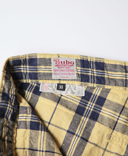 FREEWHEELERS �ե꡼�ۥ����顼�� " BUSHMASTER " �֥å���ޥ�������YELLOW CHECK��