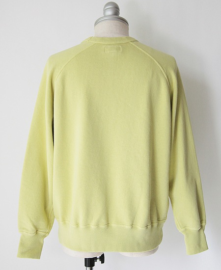 COLIMBO ������  LAGERGELD RAGLAN SWEAT " O.D.F. 1977 " (AGED YELLOW)
