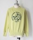 COLIMBO ������  LAGERGELD RAGLAN SWEAT " O.D.F. 1977 " (AGED YELLOW)