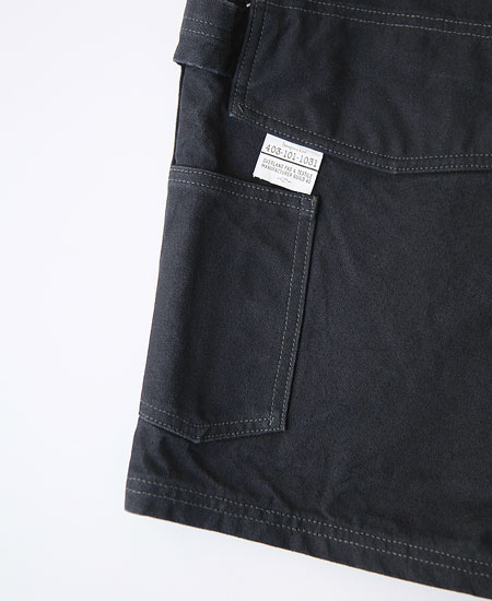COLIMBO ������ COALWOOD PAINTER SHORTS (LUMP BLACK)