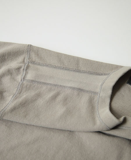COLIMBO   ROUGHLOCK LONG SLEEVE T-SHIRT (MOSS GRAY)