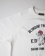 COLIMBO   LAGERGELD RAGLAN SWEAT " BLINDIN' THE ENEMY " (MILKY WHITE)
