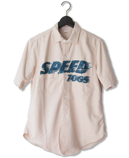 レア名作　フリーホイーラーズ　「SPEED TOGS」シャンブレーシャツ レア名作 フリーホイーラーズ 「SPEED TOGS」シャンブレーシャツ