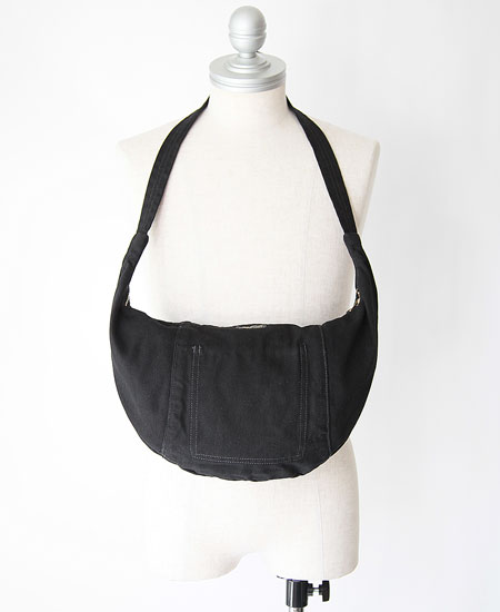 black half moon bag