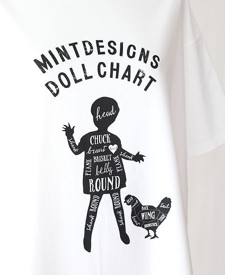 mintdesigns  �ߥ�ȥǥ����󥺡�Doll Chart T-shirt