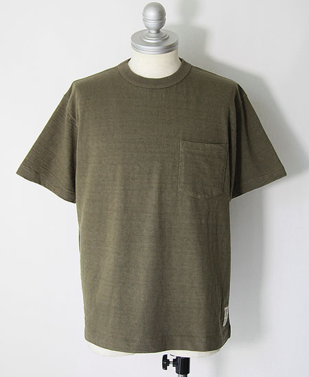 COLIMBO ������ LOMPOC POCKET TEE (DRY OLIVE)