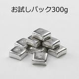 ピューター（Sn91Sb7Cu2/錫91アンチモン7銅2）チップ　お試しパック300ｇ