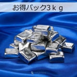 錫チップ（PGT錫 純度：99.997%up）  お得パック3ｋｇ