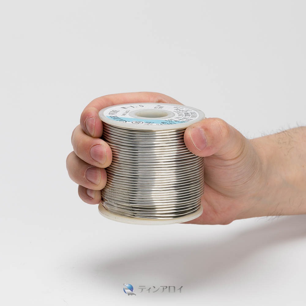 はんだ線コイル巻き 鉛フリー（Sn98.5Cu1.5/錫98.5銅1.5） 1.5φ