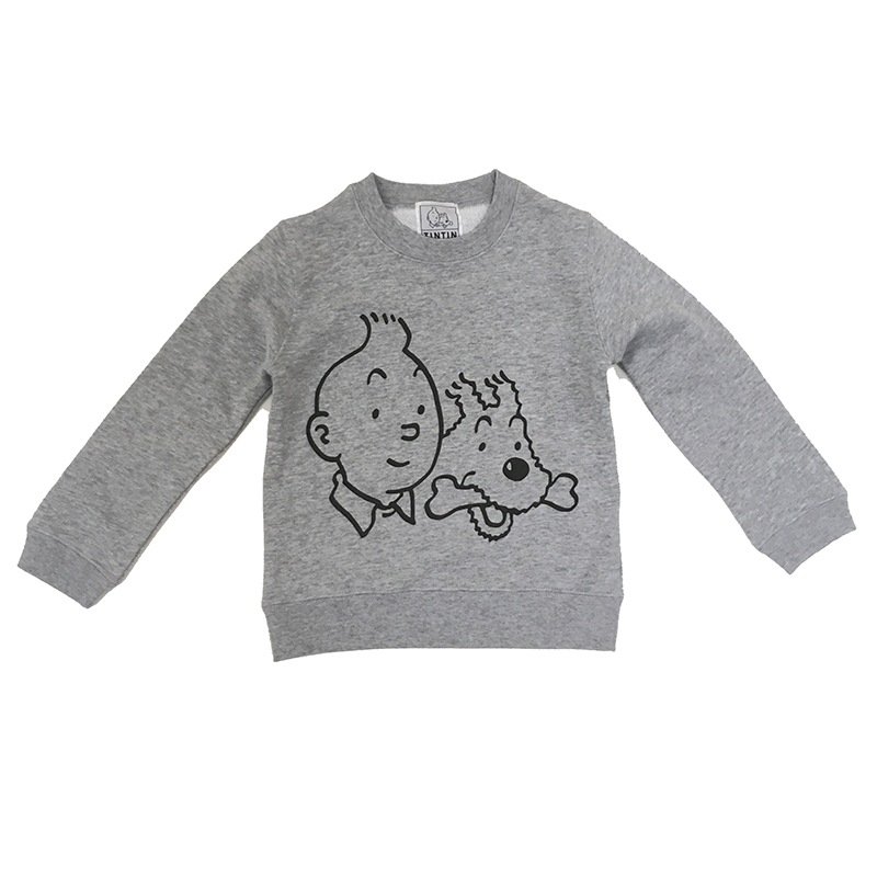 KIDSスウェット / フェイス / グレー / 110-130 | トップス / Tシャツ 