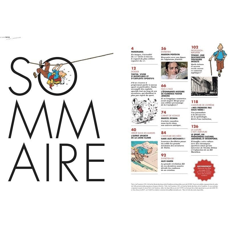TINTIN C'EST L'AVENTURE N20