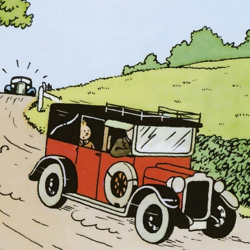 TINTIN CAR1/24/ #62 �������ȥ����󡦥����
