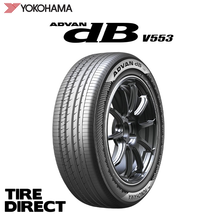 【タイヤのみ】ADVAN dB v553 225/55R19 8分山 R9072 ADVAN dB V553 ヨコハマ 225/55R19 の詳細情報 | タイヤスクエア