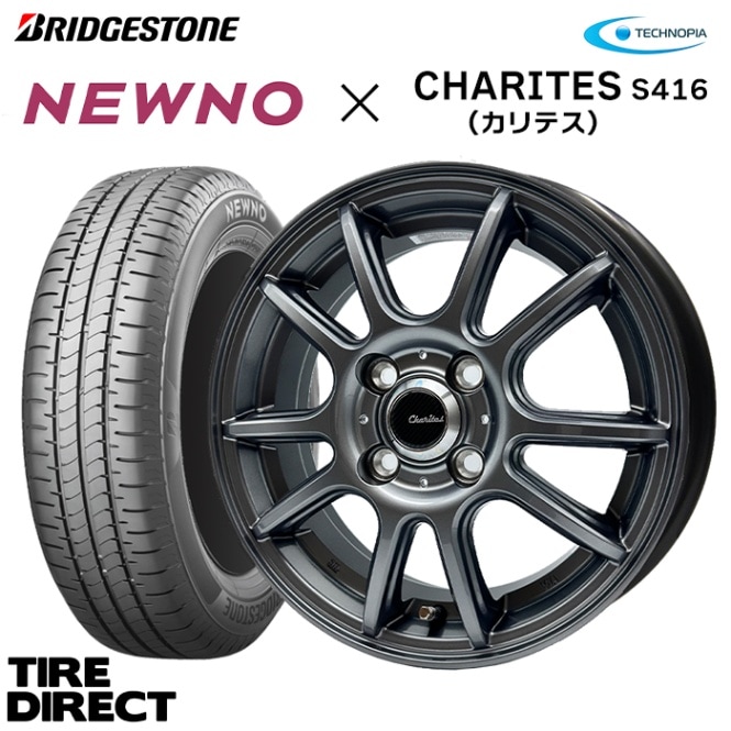 2025ǯ NEWNO 155/65R14 75H ۥ륻å CHARITES S416 144.5J  4ܥå ڼư