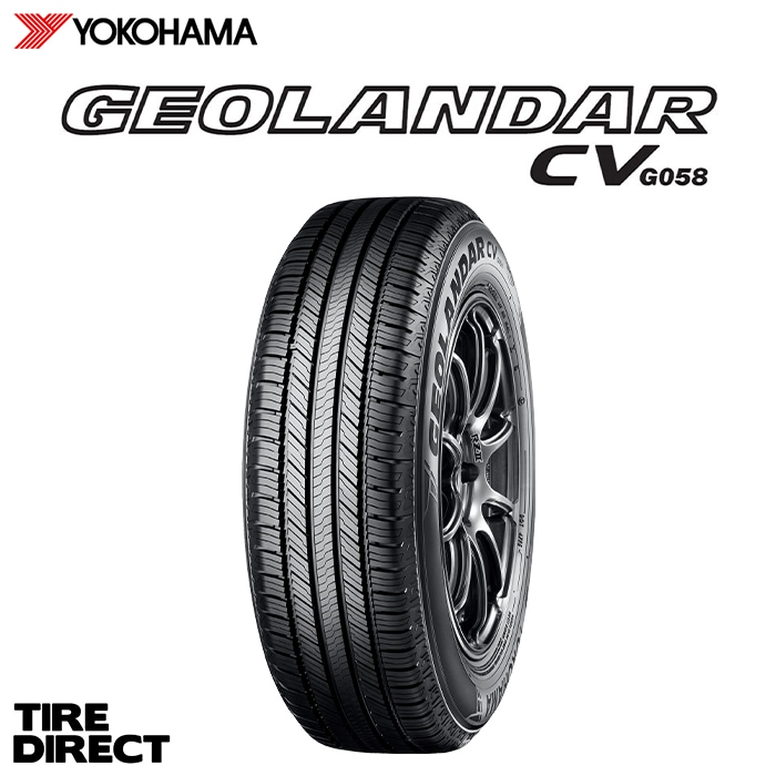 新品 ヨコハマ GEOLANDAR CV G058 225/65R17 102H YOKOHAMA ジオランダー 225/65-17 SUV用 ...