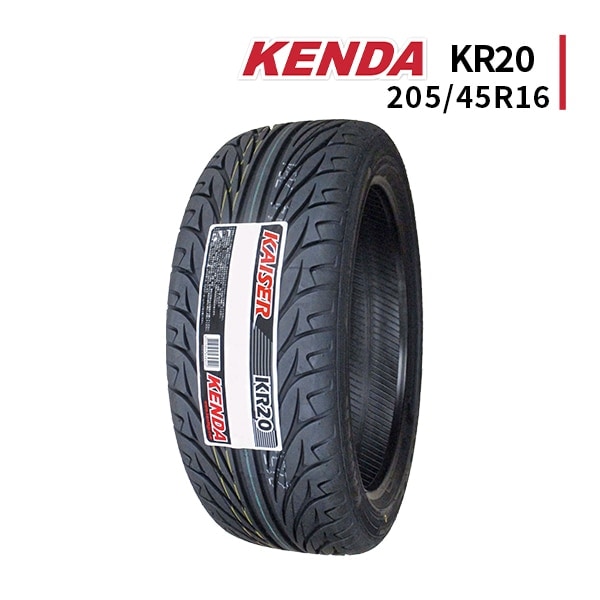 ◆205/45R16 87W 2026年製造 KENDA KR20 ケンダ