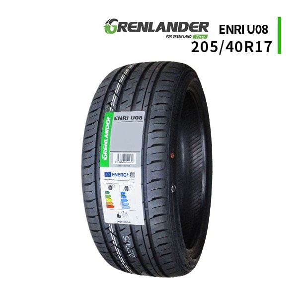 ◆205/40R17 84W 2026年製造 GRENLANDER ENRI U08 グリンランダー