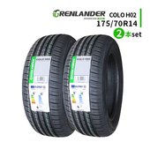 ◆2本セット 175/70R14 88T 2025年製造 GRENLANDER COLO H02 グリンランダー|175/70R14|14インチ