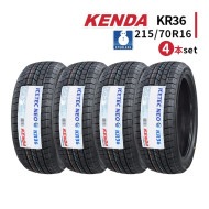 ◆4本セット 215/70R16 100Q 2024年製 スタッドレスタイヤ KENDA KR36 ケンダ|215/70R16|スタッドレスタイヤ