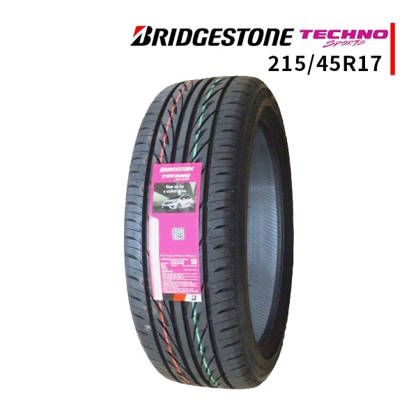 ◆215/45R17 91V 2026年製造 BRIDGESTONE TECHNO SPORTS ブリヂストン テクノスポーツ