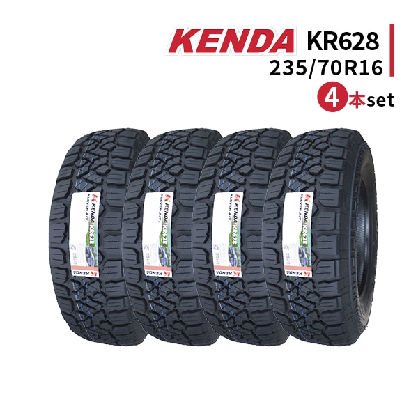 ◆4本セット 235/70R16 109T 2024年製造 KENDA KR628 ケンダ