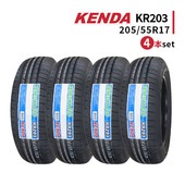 ◆4本セット 205/55R17 91V 2025年製造 KENDA KR203 ケンダ|205/55R17|17インチ