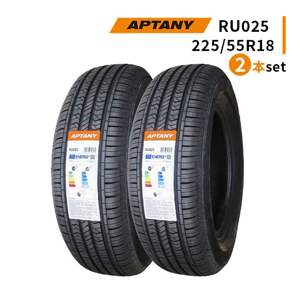 ◆2本セット 225/55R18 98V 2025年製造 APTANY RU025 アプタニー