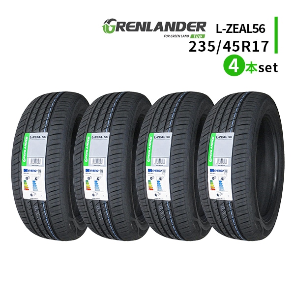 ◆4本セット 235/45R17 97W 2025年製造 GRENLANDER L-ZEAL56 グリンランダー