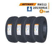 ◆4本セット 205/60R16 92S 2025年製 スタッドレスタイヤ APTANY RW312 アプタニー|205/60R16|スタッドレスタイヤ