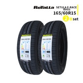 ◆2本セット 165/60R15 81T 2025年製造 RoTaLLa SETULA E-RACE RH05 ロターラ|165/60R15|15インチ