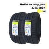 ◆2本セット 225/35R18 87Y 2025年製造 RoTaLLa SETULA S-RACE RU01 ロターラ|225/35R18|18インチ