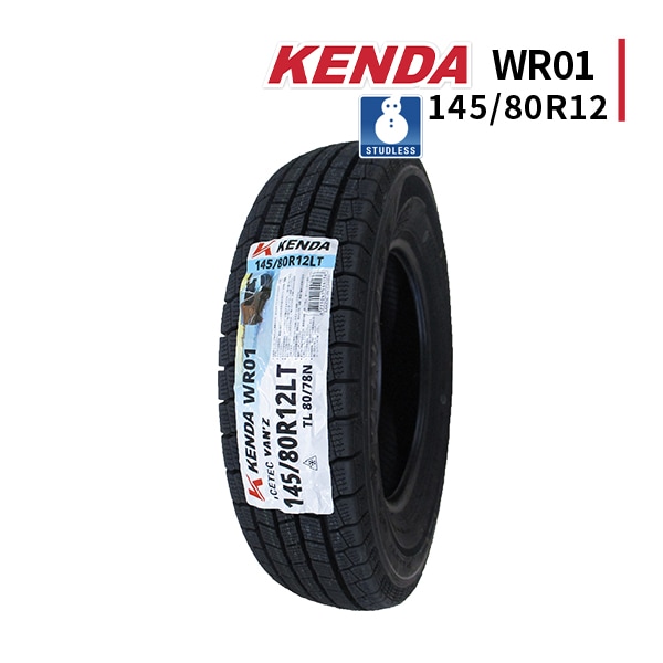 ◆145/80R12 80/78N LT 2026年製 スタッドレスタイヤ KENDA WR01 ケンダ （145R12 6PR相当品）