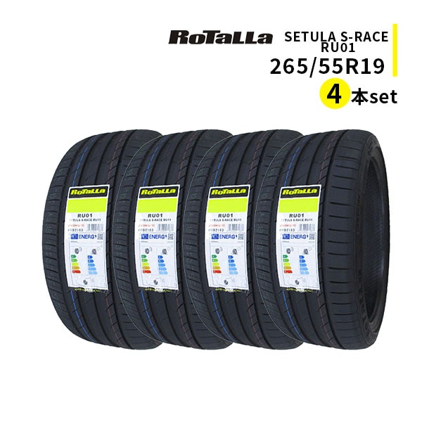 ◆4本セット 265/55R19 113Y 2026年製造 RoTaLLa SETULA S-RACE RU01 ロターラ