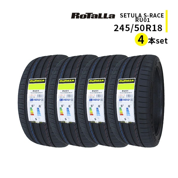 ◆4本セット 245/50R18 104W 2026年製造 RoTaLLa SETULA S-RACE RU01 ロターラ