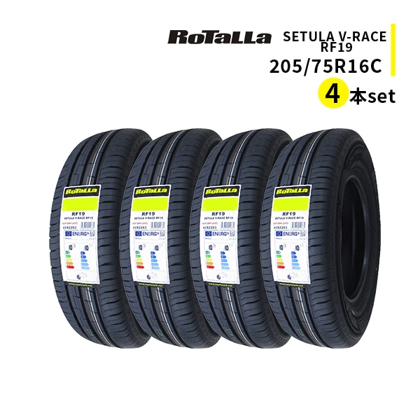 ◆4本セット 205/75R16C 113/111R 2026年製造 RoTaLLa SETULA V-RACE RF19 ロターラ