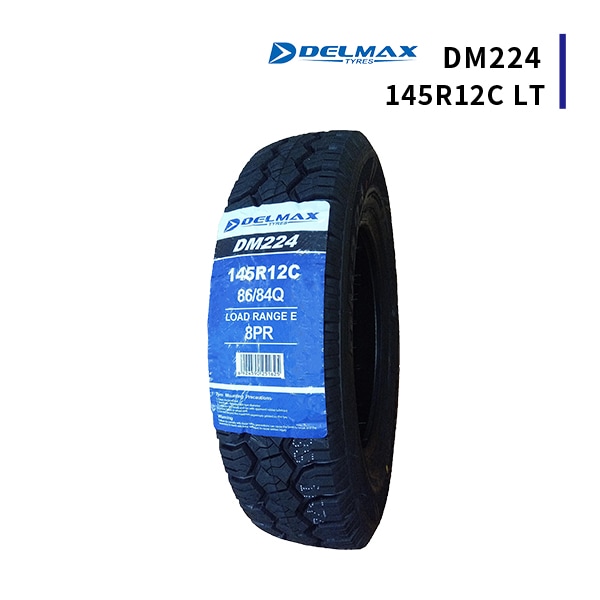 ◆145R12C 86/84Q LT 8PR 2026年製造 DELMAX DM224 デルマックス （145/80R12 86/84Q互換品）