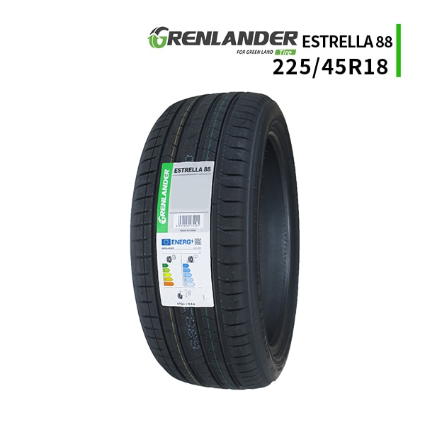 ◆225/45R18 95W 2026年製造 GRENLANDER ESTRELLA 88 グリンランダー