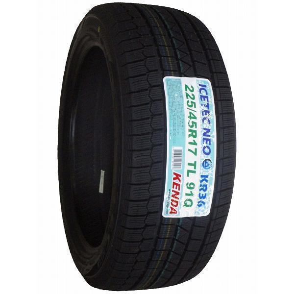 激安 ◇4本セット 225/45R17 91Q 2025年製 スタッドレスタイヤ KENDA