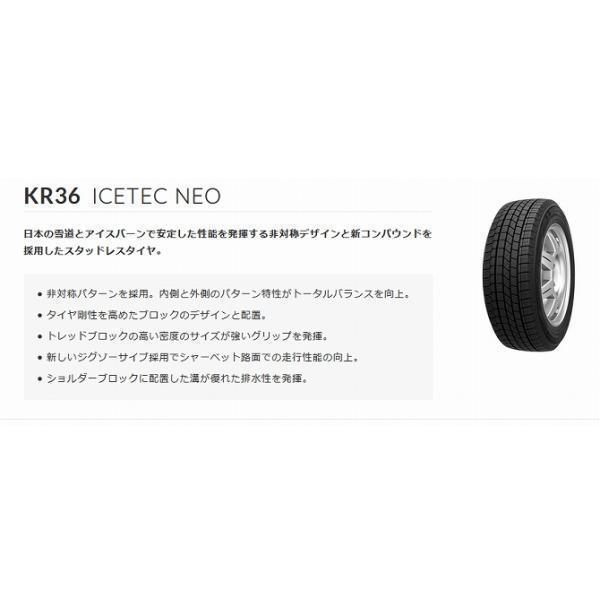 激安 ◇175/80R15 90Q 2025年製 スタッドレスタイヤ KENDA KR36 ケンダ