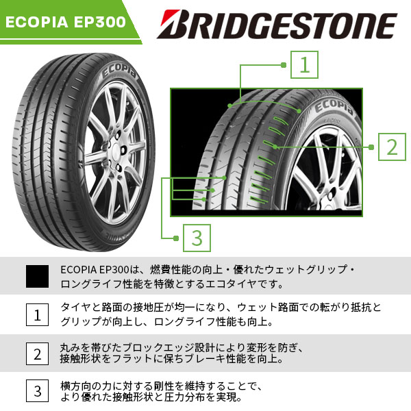 激安 ◇195/60R16 89H 2025年製造 BRIDGESTONE ECOPIA EP300