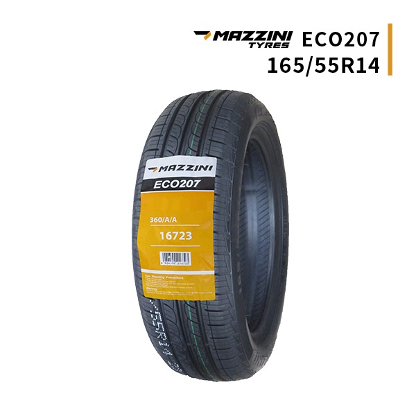 激安 ◇165/55R14 72H 2025年製造 MAZZINI ECO207 マジーニ - 14インチ
