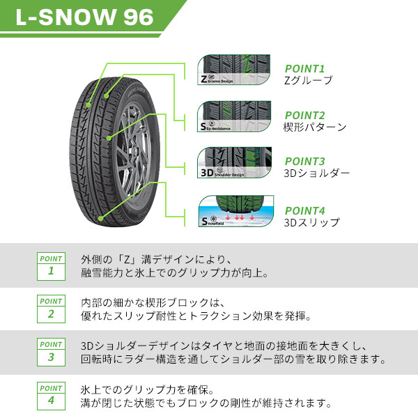 激安 ◇215/65R16 98H 2024年製 スタッドレスタイヤ GRENLANDER L
