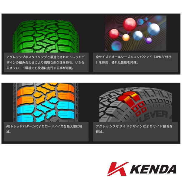 激安 ◇235/70R16 109T 2025年製造 KENDA KR628 ケンダ - 16インチ,235