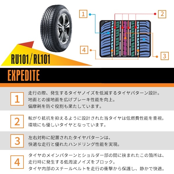 激安 ◇225/65R17 102T 2026年製造 APTANY RU101 アプタニー - 17