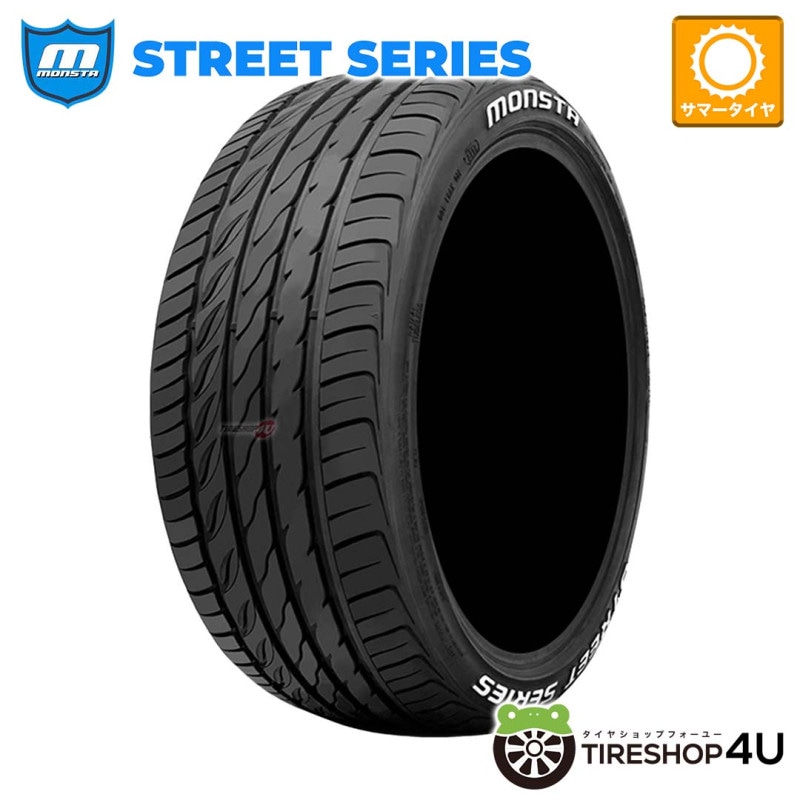 MONSTA ��󥹥� STREET SERIES ���ȥ꡼�ȥ��꡼�� 245/35R19 93V XL �쥤���ɥۥ磻�ȥ쥿�� 245/35-19