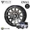 DELTA FORCE OVAL 16x7.0J 6/139.7 +38 hab 106.2եޥåȥ⡼ݥå HIACE ϥ 200 ǥ륿ե Х ߥۥñ 16