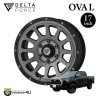 DELTA FORCE OVAL 17x8.0J 6/139.7 +20 hab 106.2եޥåȥ⡼ݥå ץ ϥå ǥ륿ե Х ߥۥñ 17