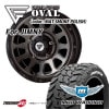 DELTA FORCE OVAL 16x5.5J 5/139.7 +20 �ޥåȥ��⡼���ݥ�å��� MONSTA MUD WARRIOR 215/70R16 ����ˡ� JB64 ���ʥ����������ߥۥ�����4�ܥ��å�