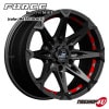 FORCE DENALI 18x8.0J 6/139.7 ET15 �ޥåȥ֥�å� �ޥåɥ����� RADIAL M/T 215/55R18 �ۥ磻�ȥ쥿�� �ϥ������� �����塼�ʡ������� ���ʥ����������ߥۥ�����4�ܥ��å�