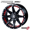 FORCE DENALI 18x8.0J 6/139.7 ET15 �֥�å��ޥ��˥� �ޥåɥ����� RADIAL M/T 215/55R18 �ۥ磻�ȥ쥿�� �ϥ������� �����塼�ʡ������� ���ʥ����������ߥۥ�����4�ܥ��å�